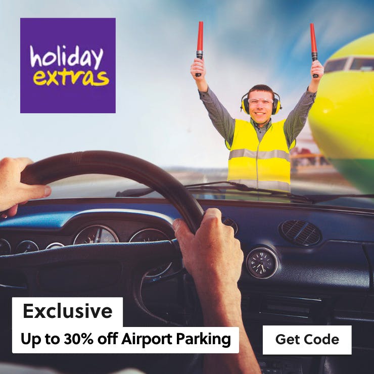 Up to 30% off Airport Parking