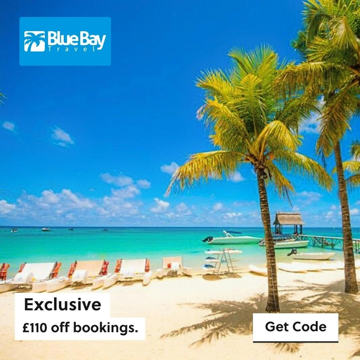 £110 off Holiday Bookings