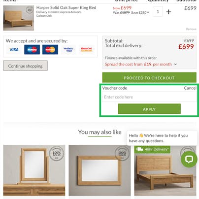 Oak Furniture Superstore Discount Code: How to use guide