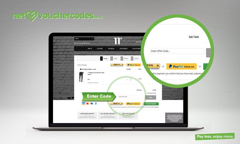 degrees where to enter code