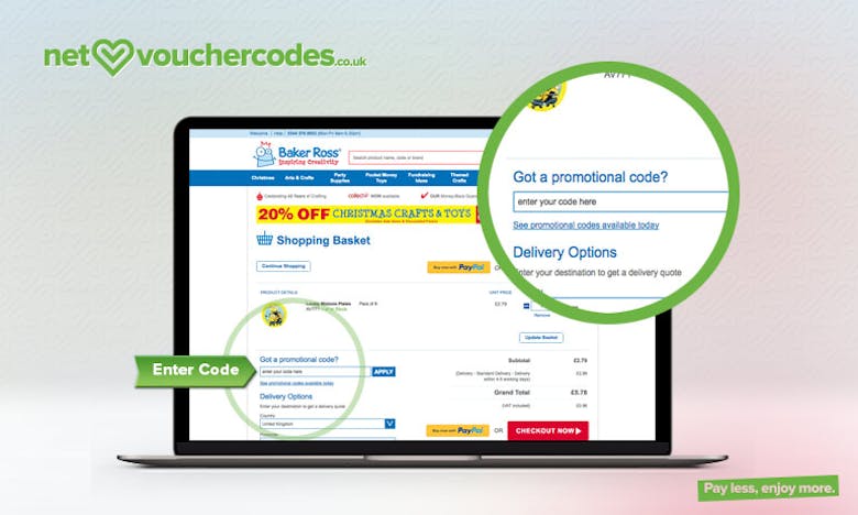 Baker ross free delivery code 2018 Clearance