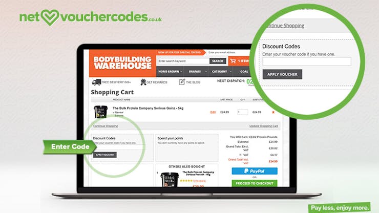 Bodybuilding Warehouse Discount Code: How to use guide