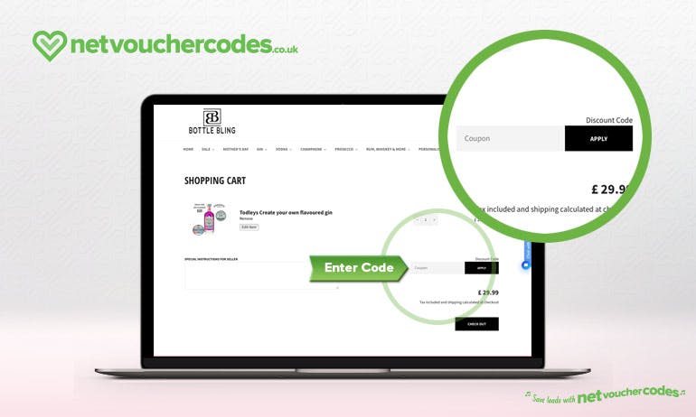 using discount codes with Bottle Bling