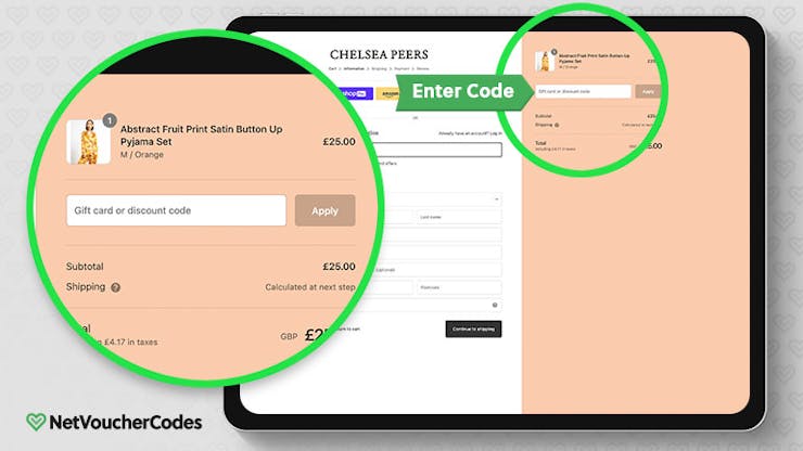 Chelsea Peers Discount Code: How to use guide