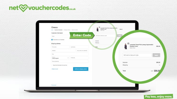 Chesca Direct Discount Code: How to use guide