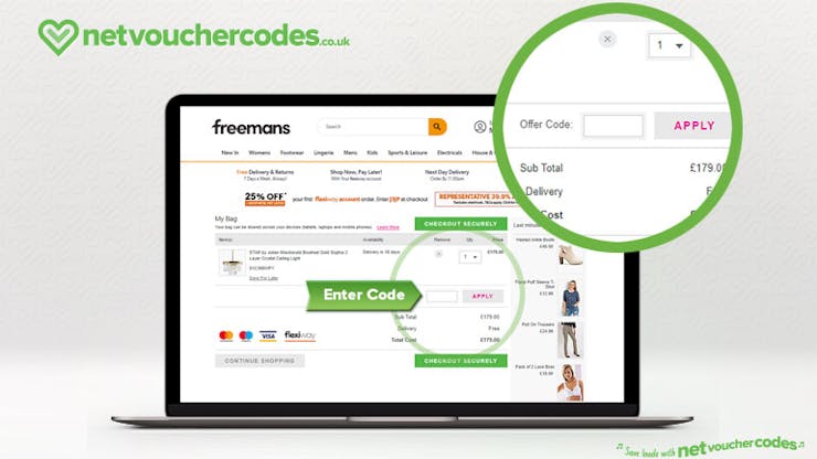Freemans Discount Code: How to use guide