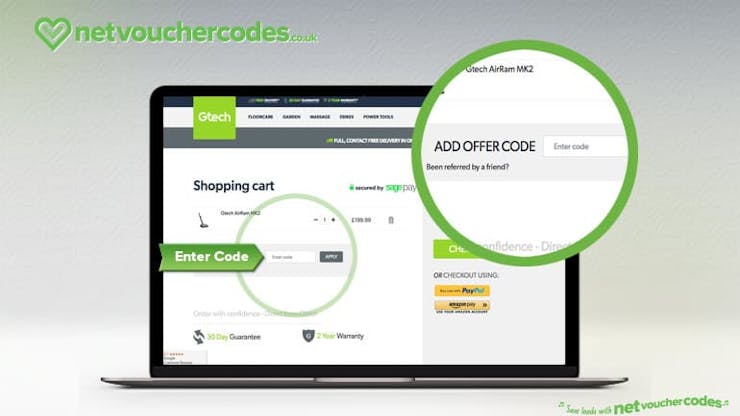 Gtech Discount Code: How to use guide