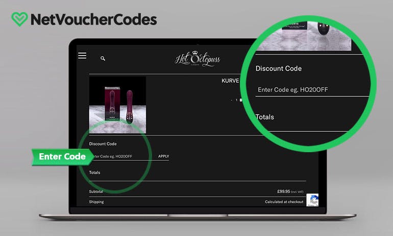 Where to enter your Hot Octopuss Discount Code