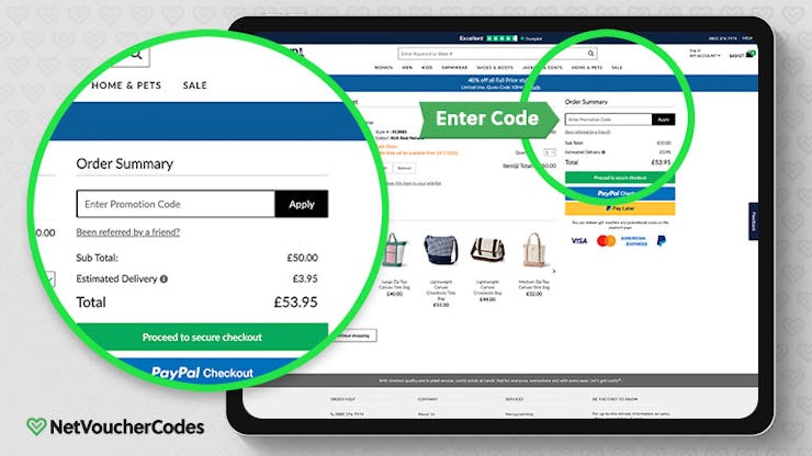 Lands End  Discount Code: How to use guide