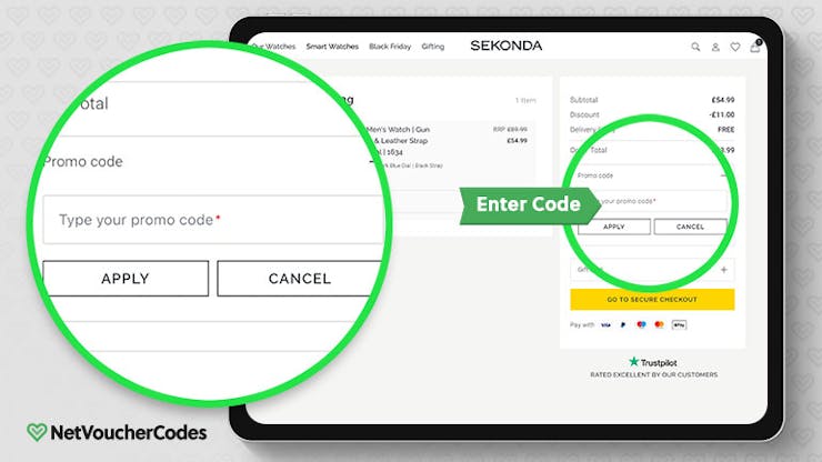 Sekonda Discount Code: How to use guide