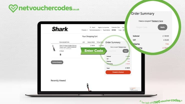 Shark Clean Discount Code: How to use guide
