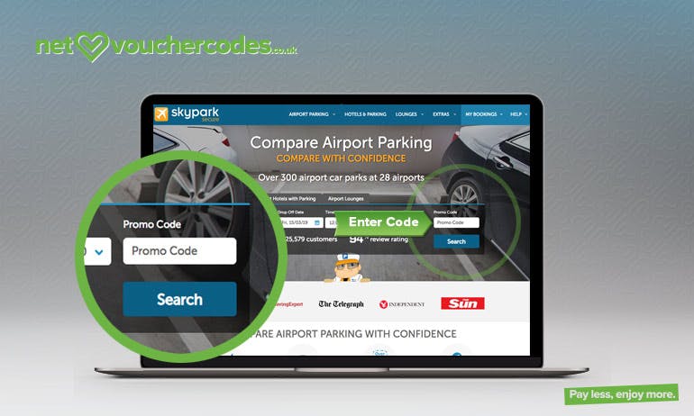 skyparksecure where to enter code
