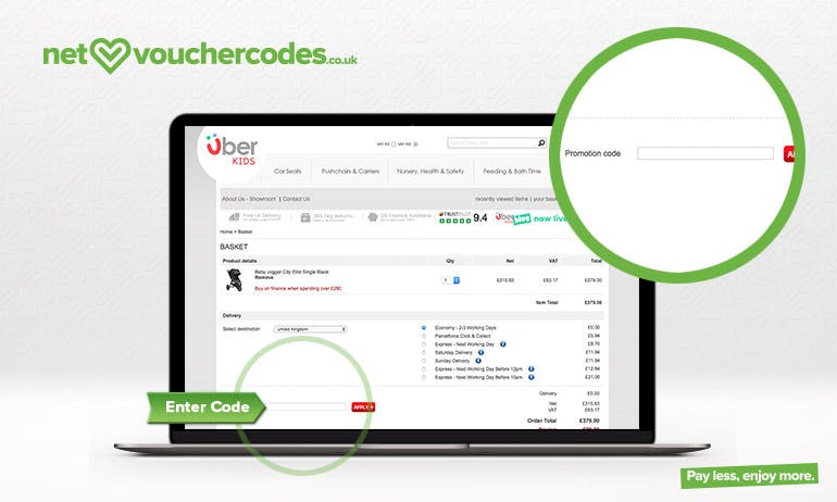 uberkids where to enter code