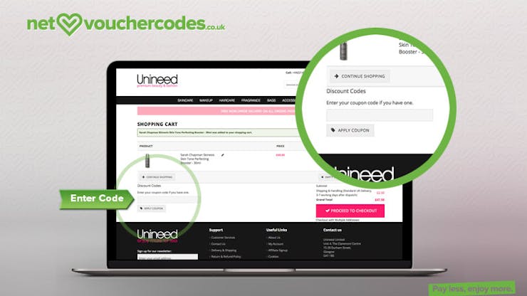 Unineed Discount Code: How to use guide