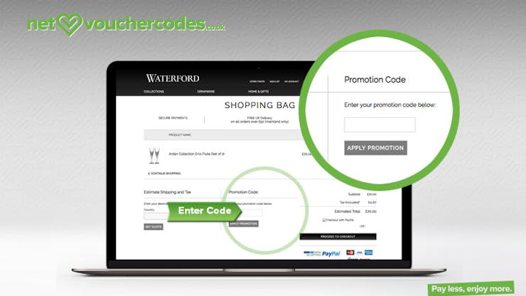 Waterford Discount Code: How to use guide