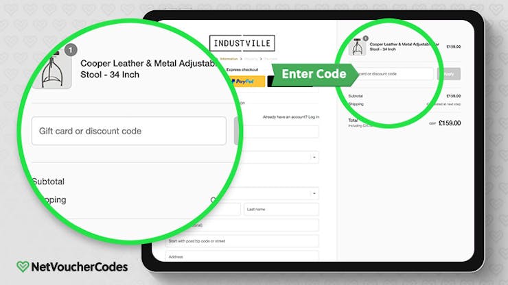 Industville Discount Code: How to use guide