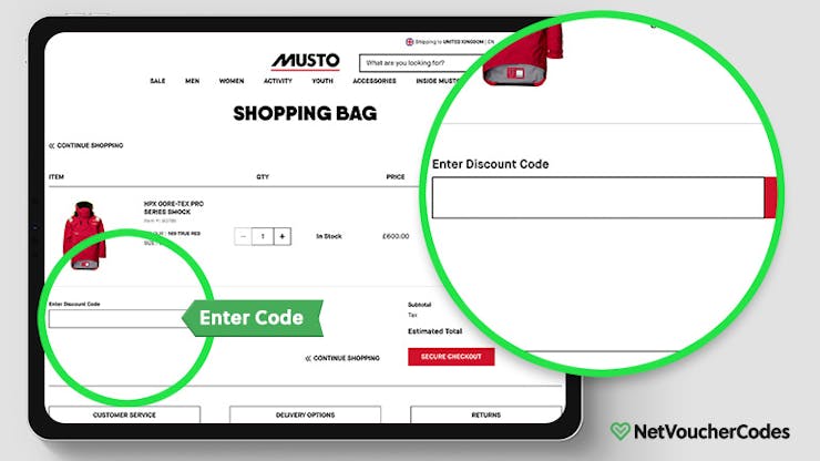 Musto Discount Code: How to use guide