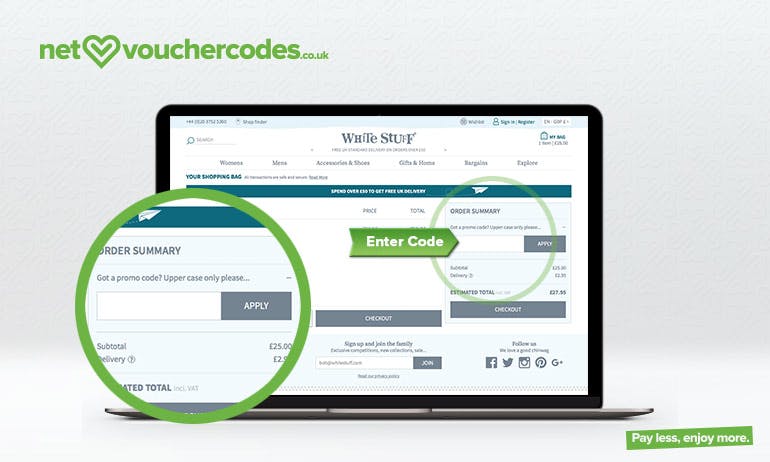 whitestuff where to enter code