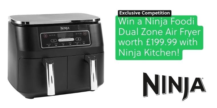 Win a Ninja Foodi Dual Zone Air Fryer worth £199.99 with Ninja Kitchen