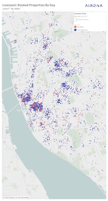 Liverpool booked properties 10 June