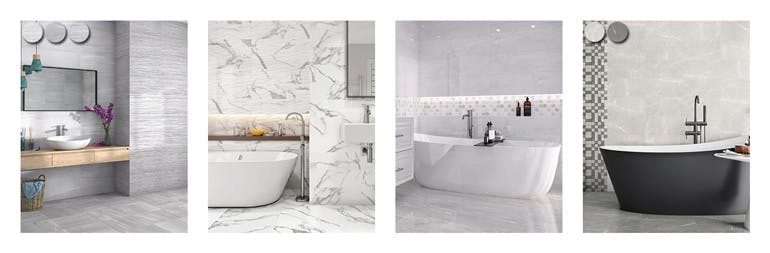 Bathroom Tiles available at Total Tiles.