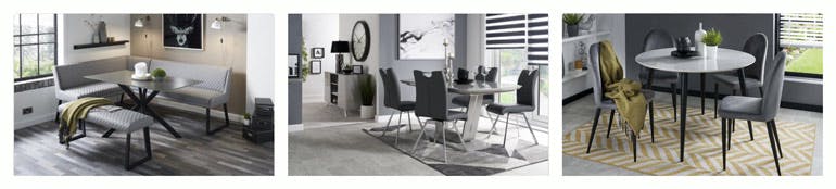 Dining furniture available at SCS.
