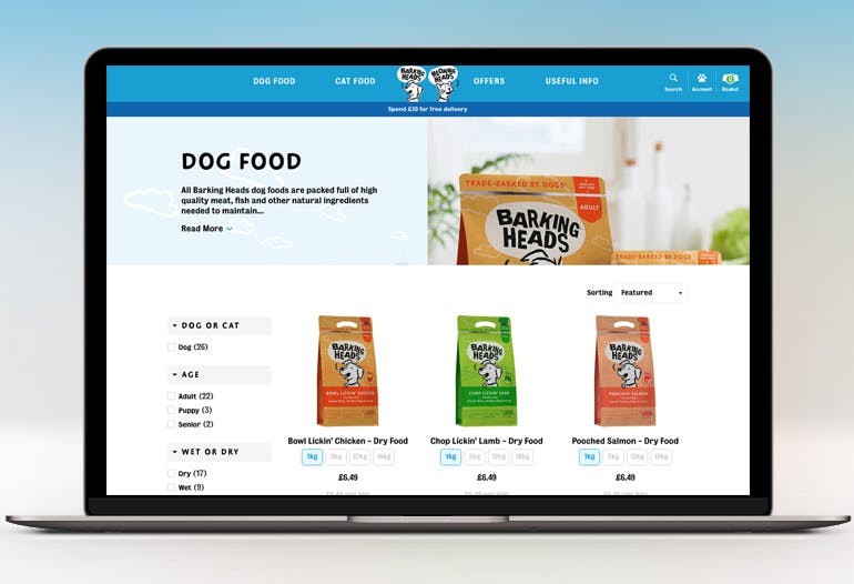 The Online Pet Food Store