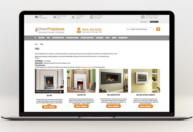 direct fireplaces fires