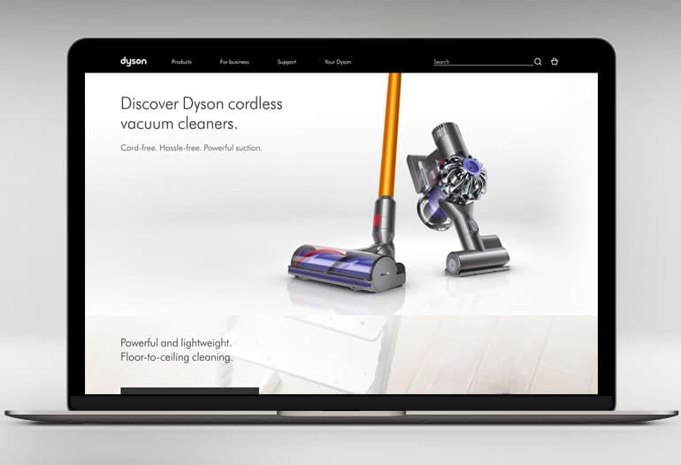 dyson corldless vacuum cleaners