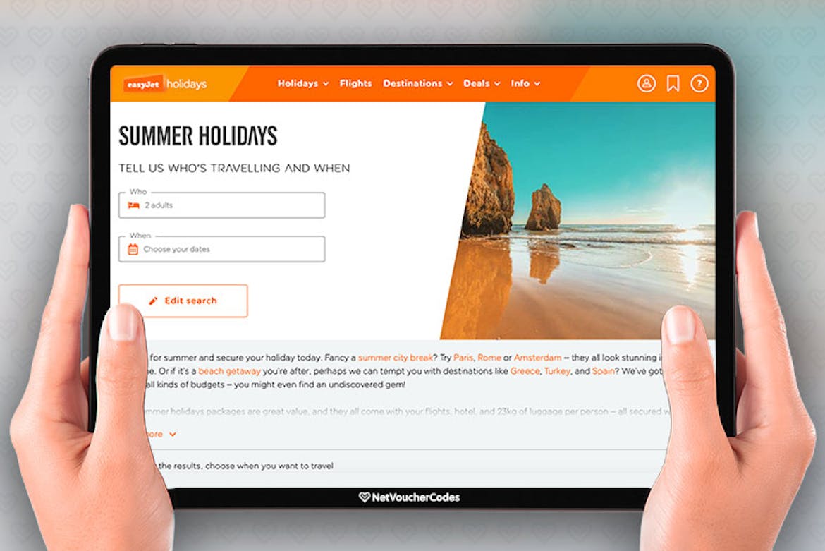 easyJet Holidays Promo Code 2023 / 2024 £250 OFF in Oct