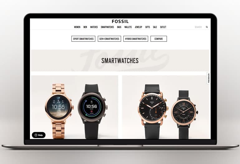 fossil smart watches