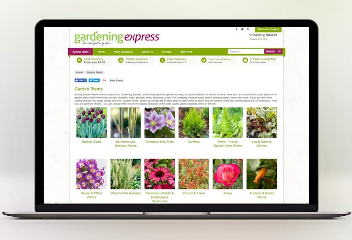 GARDENING EXPRESS Voucher Codes - 25% off for November 2022