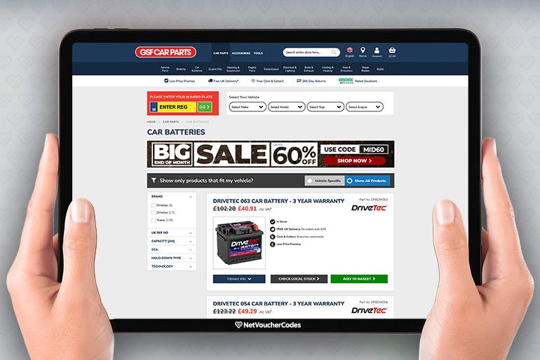 GSF Car Parts stocks all of the car parts, accessories, and tools that you'll need to keep your vehicle in good shape.
