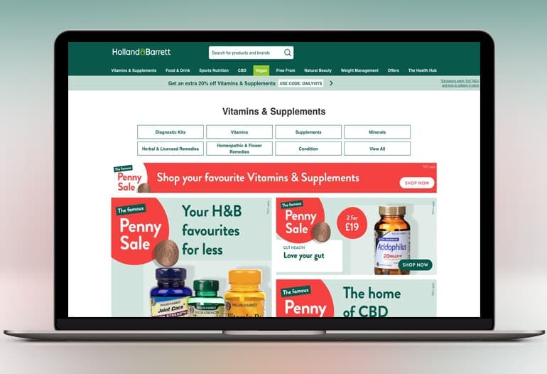 The UK's Leading Health & Wellbeing Store