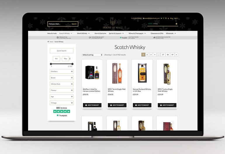 Buy Whisky, Gin, Rum and More