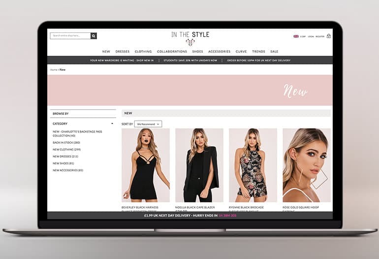 in the style new in