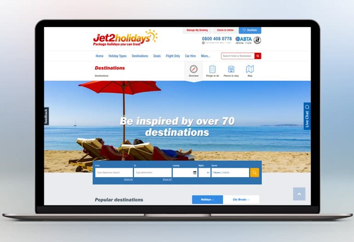 JET2HOLIDAYS Discount Code 2025 / 2025 £60 OFF in Oct