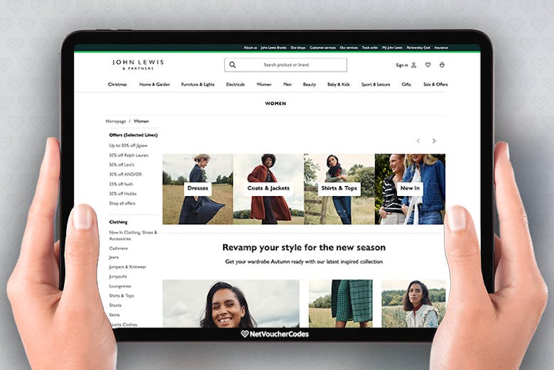 JOHN LEWIS Discount Code 30 Off in August 2023