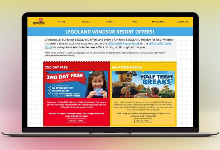 legoland holidays offers