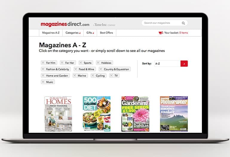 magazines direct atoz