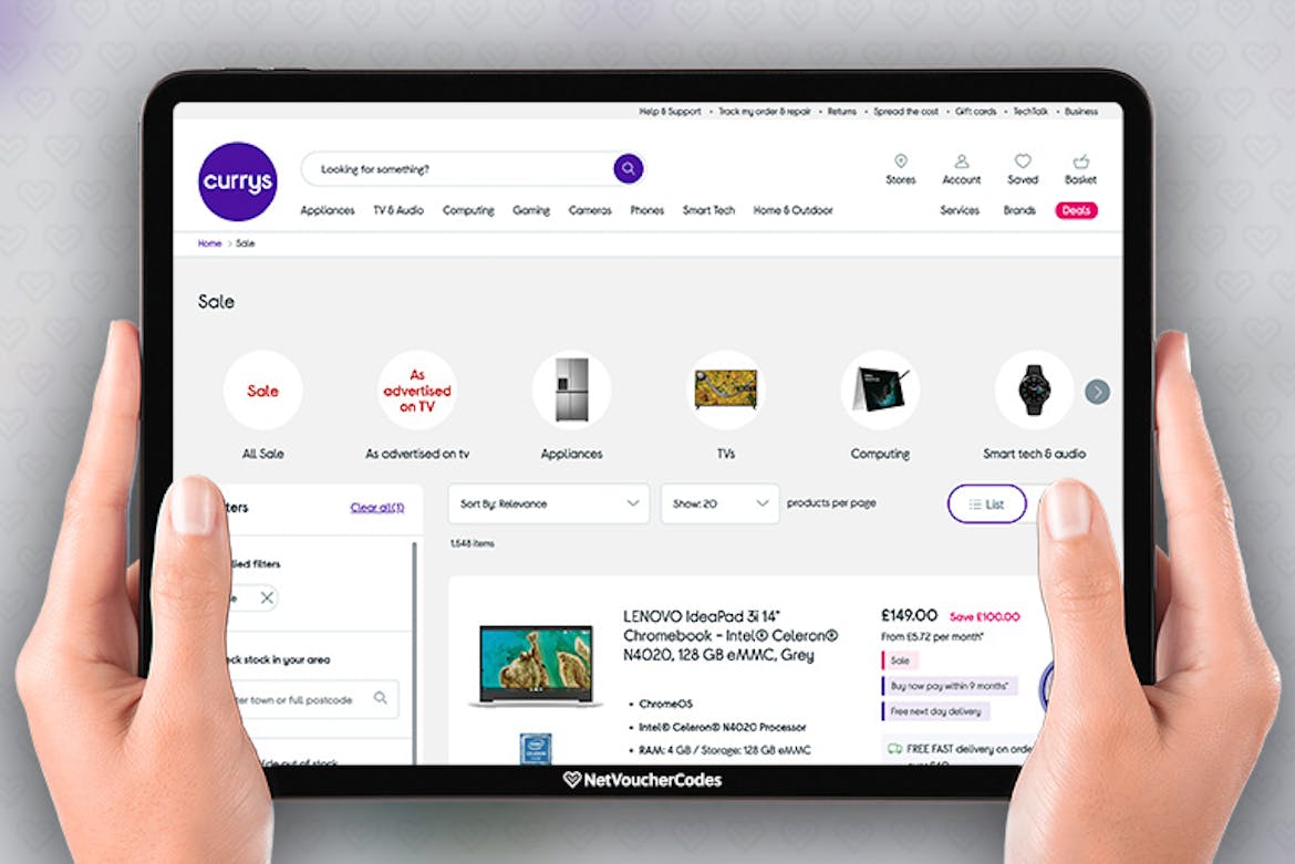 CURRYS Discount Codes £10 Off in July 2023