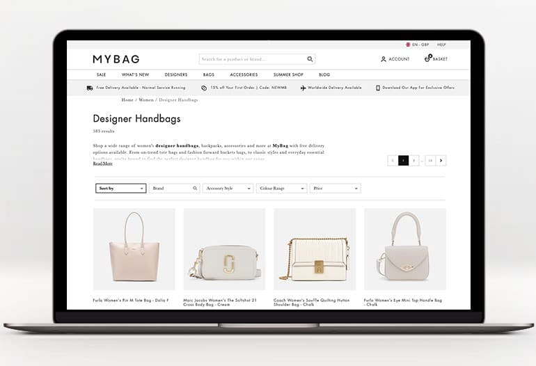 Designer Handbags at MyBag