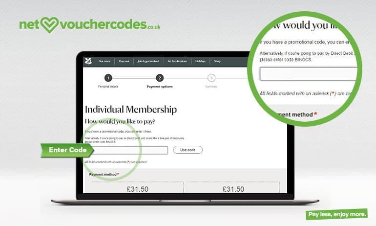 nationaltrust where to enter code.jpg
