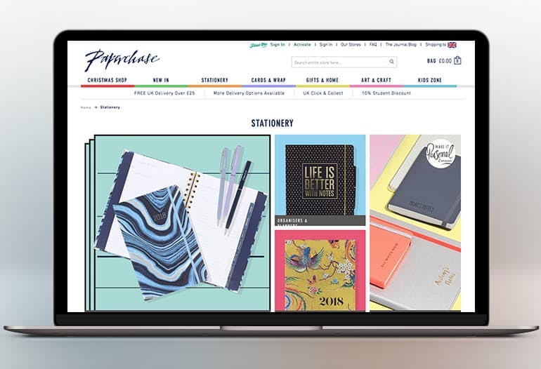 paperchase stationery