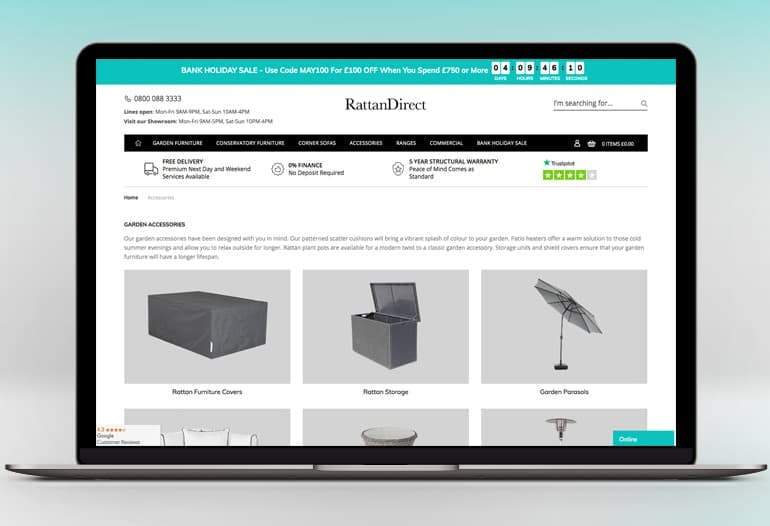 rattandirect accessories