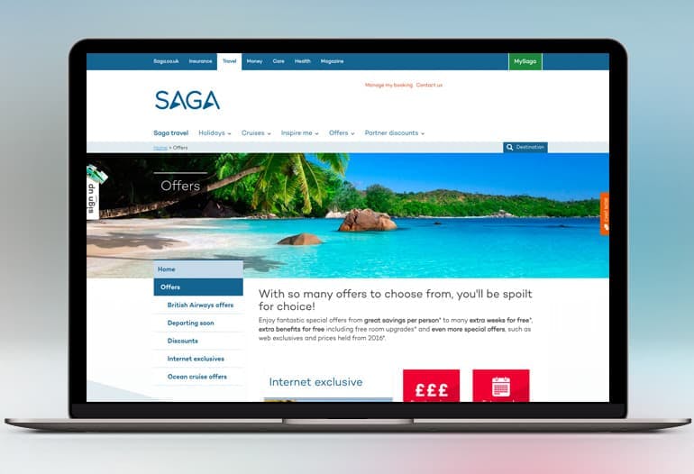 SAGA HOLIDAYS Discount Code 2023 / 2024: £300 OFF In Oct