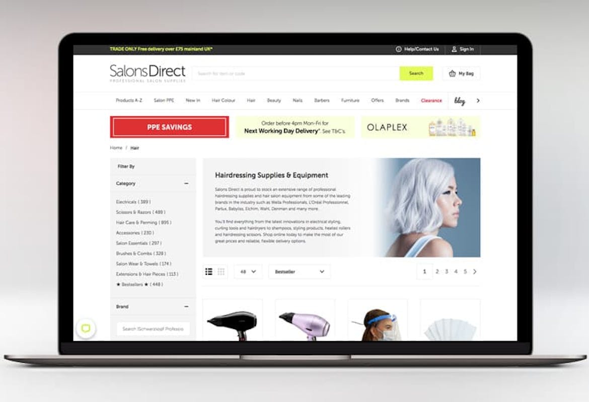 SALONS DIRECT Discount Code 15 Off in Oct 2023