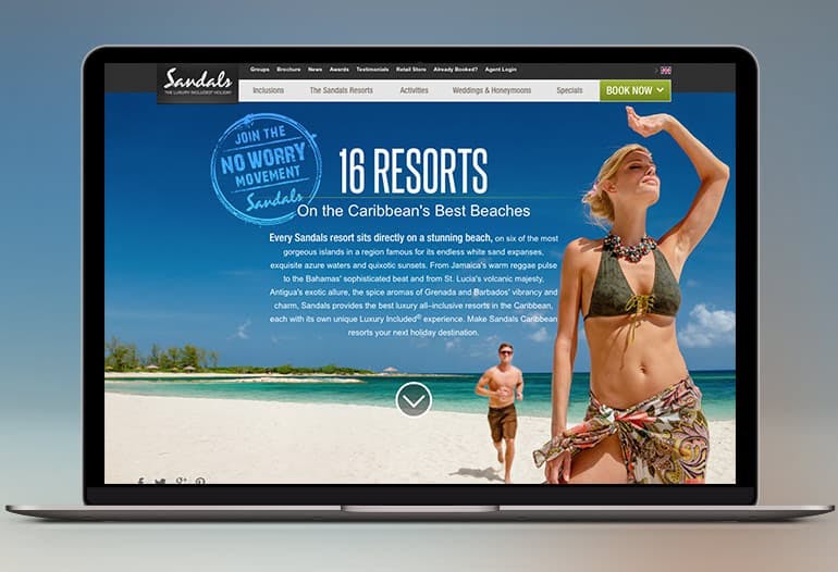 sandals resorts