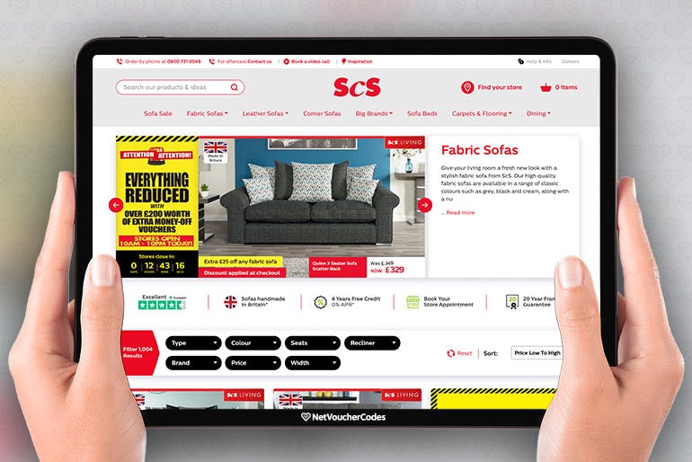 scs fabric sofas