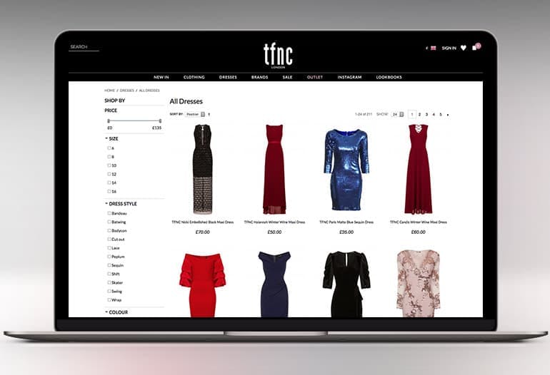tfnc london dresses